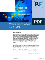 Medical Device Software Under MDR