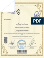 Cronograma Del Proyecto PDF