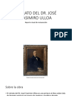 Retrato Del DR José Casimiro Ulloa