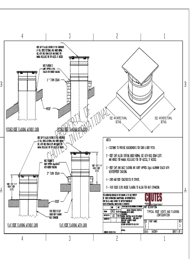 19 Roof Vents and Flashing Configuration Rev A PDF