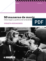 Violeta Kovacsics - 50 Maneras de Morir - Cine Negro y Poética de La Fatalidad-Editorial UOC (2022) PDF