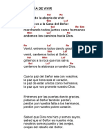 Alegrc3ada de Vivir Acordes PDF