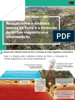 Relação Entre A Dinâmica Interna Da Terra e A Formação de Rochas Magmáticas e Metamórficas