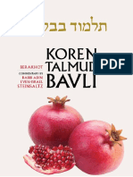 Koren Talmud Bavli, Noé Edition Vol. 1 - Berakhot by Unknown