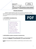 Guia Ciencias 2° Tiempo Atmosferico PDF