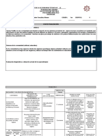 Programa Analitico de Primer Grado Formato Dosificación