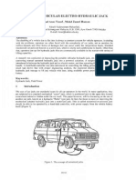 Portable Vehicular Electro-Hydraulic Jack