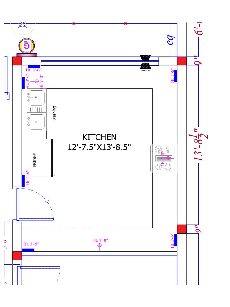 KITCHEN LAYOUT | PDF