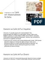 Harezmi Ve Cahit Arf Sunumu