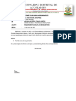 Informe N°002-2023 Requerimiento de Bienes