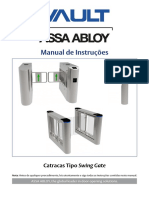 Manual Catraca Swing Gate V2R1-022019