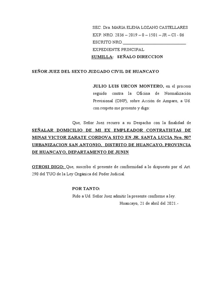 Emitir Sentencia | PDF