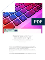 Diccionario de Acrónimos y Abreviaciones en Inglés PDF