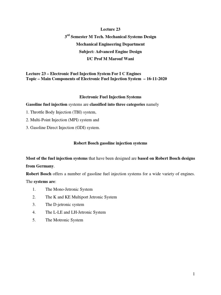 MSD_302_Lecture_23__Electronic_Fuel_Injection_System_For_I_C_Engines