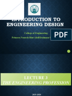 Introduction to Engineering Profession