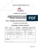 LP13692AC-0132-F700-PRO-00020 - Rev1 - PRUEBAS ELÉCTRICAS DE CONSTRUCCIÓN