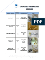 Catalogo de Sensores de Flujo PDF