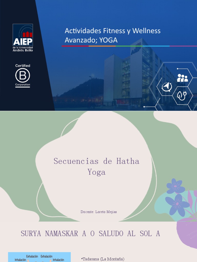 Secuencias de Hatha Yoga y Beneficios | PDF | Yoga