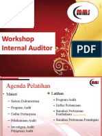 Materi Workshop Auditor Internal ISO 19011-2011