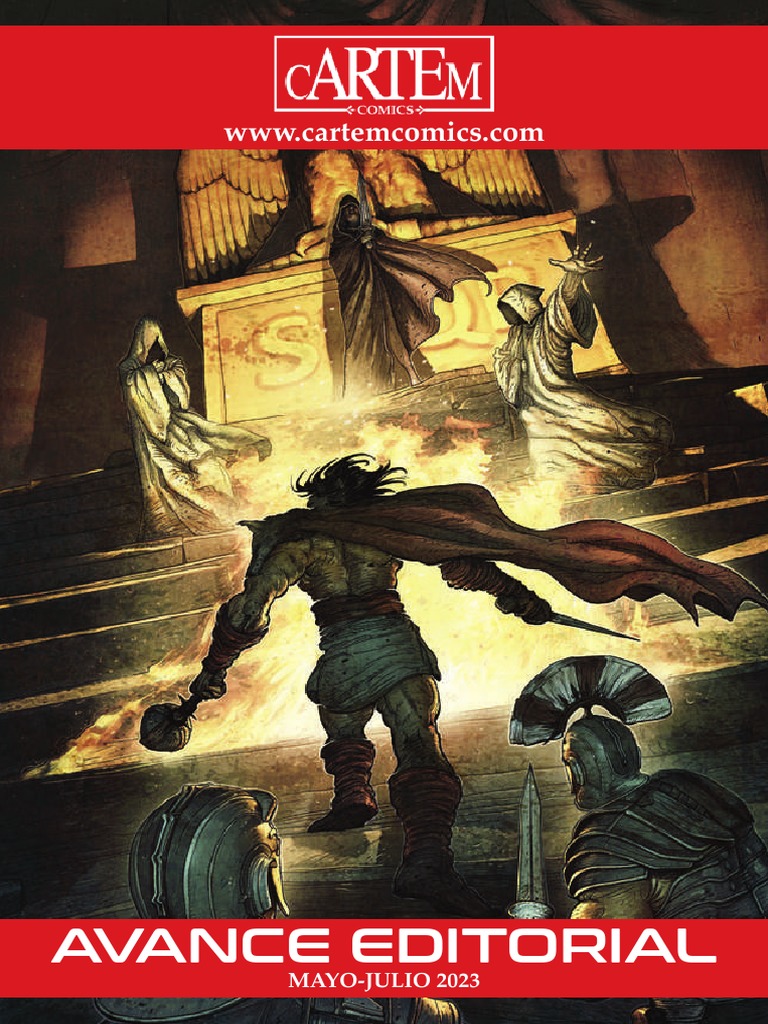 Avance Editorial Cartem Cómics, de Mayo A Julio de 2023 | PDF