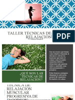 Taller Técnicas de Relajación