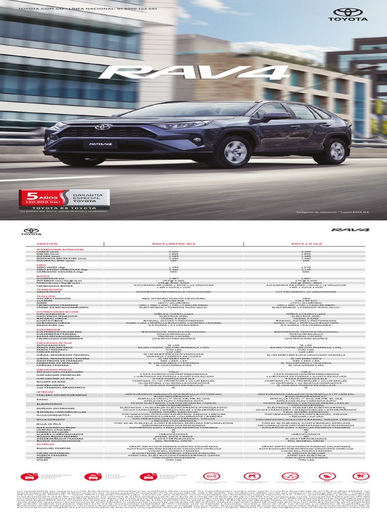 FT Rav4 Vertical 2 PDF | PDF | Sistema de freno antibloqueo | Tracción ...