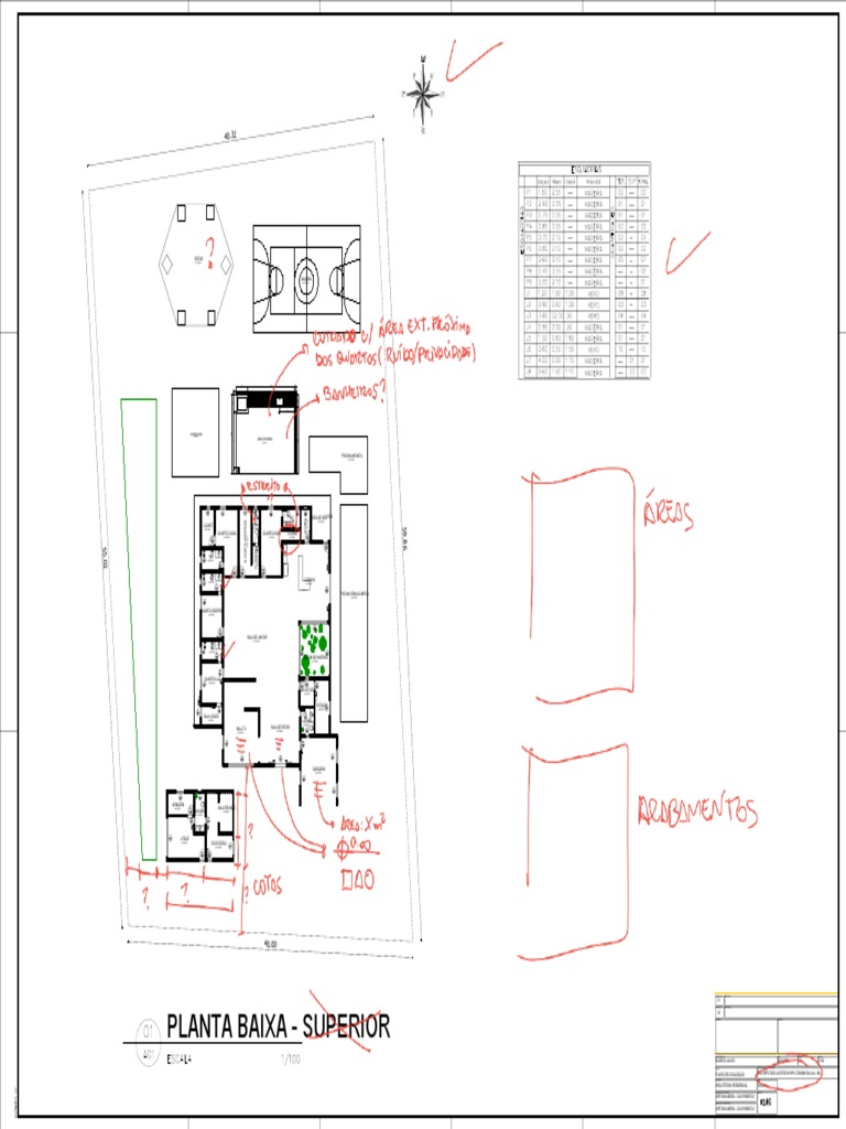 PLANTA BAIXA PAVSUPERIOR MINHA TERRA TEM PALMEIRAModel PDF Esboço