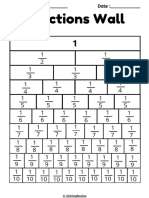 Fractions Wall 1 10 PDF
