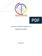 Investitii Teritoriale Integrate MDRAP