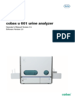 Cobas U 601 Urine Analyzer: Operator's Manual Version 2.4 Software Version 2.3