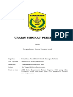 Uraian Singkat Pekerjaan Penambahan Ruang Kelas Baru SMPN 24 PDF