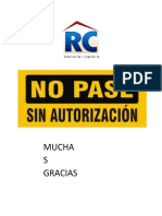 No Pase Sin Autorizacion