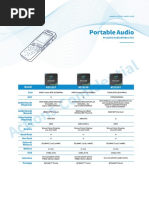 Portable Audio