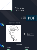 Toberas y Difusores: Conceptos Básicos