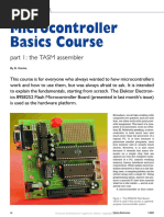 Microcontroller Basics Course