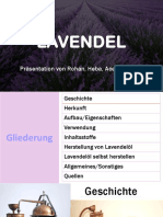 Lavendel Biochemie