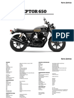 Royal Enfield Interceptor 650 Technical Specifications