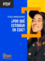 Por Qué Estudiar en ESIC - Grado