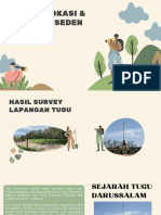 Hasil Survey Lapangan Tugu PDF