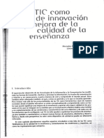 Documento - Las TIC Como Factor de Innovación PDF