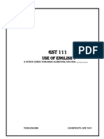 GST 111 & GST 112 Revision Questions by Toni Engine