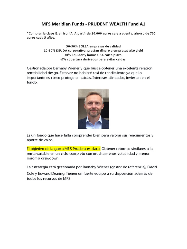 MFS Meridian Funds TESIS PDF