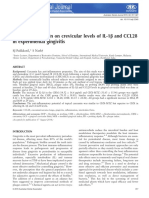 Effects of Curcumin On Crevicular Levels of IL 1 and CCL28 in Experimental