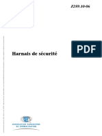 CSA-Z259-10 Harnais de Sécurité PDF