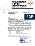 Kejuaraan Pencak Silat Antar Pelajar - Perguruan Se Kabupaten Bandung PDF
