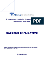 Caderno Explicativo - Serviços Austa Ocupacinal - Odt