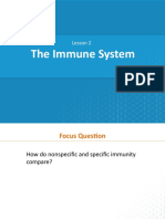 Lesson 2 The Immune System