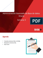 Administración avanzada de Oracle - Cursores SQL y sentencias DML