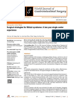 Surgical strategies for Mirizzi syndrome- A ten-year single center experience
