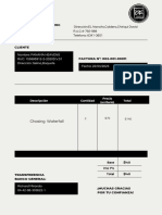 Documento A4 Factura Membrete Minimalista Monocromático Gris y Negro PDF